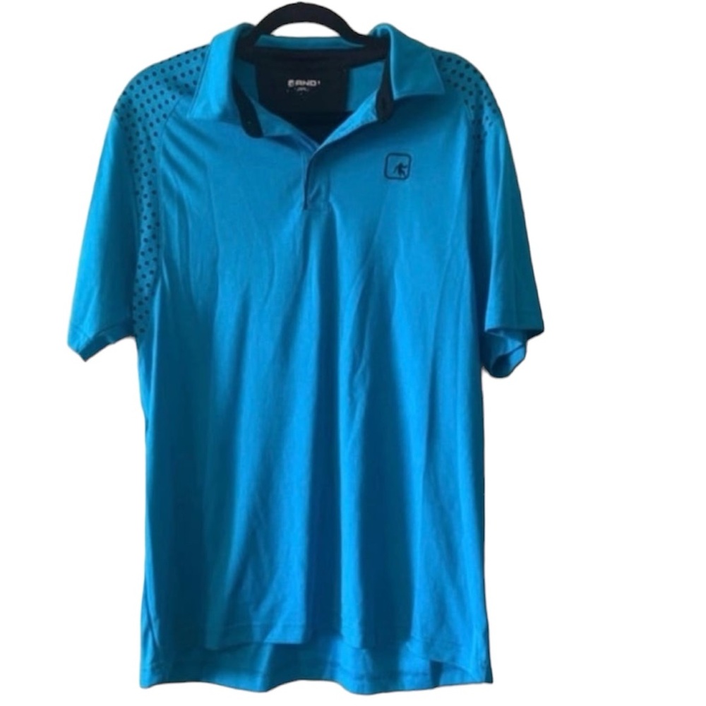 AND1 Men’s Blue Polo | Large